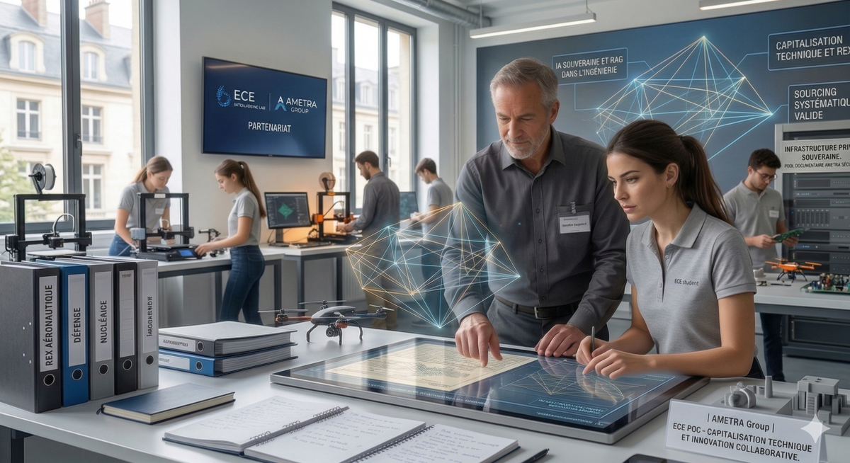 Capitalisation technique et IA : les enseignements du partenariat entre Ametra et l&rsquo;ECE