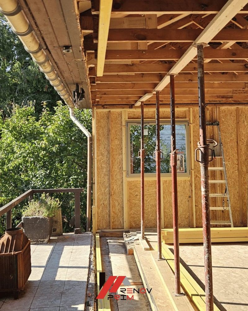 Extension à ossature bois à Vaux-sur-Seine